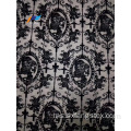 100% Polyester Flocking Flocked Woven Voile Abaya Fabric